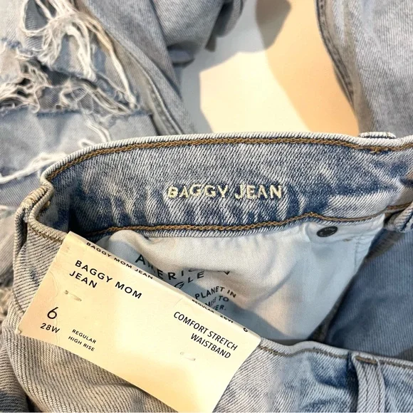 NWT American Eagle Baggy Mom Jean - Picture 6 of 13